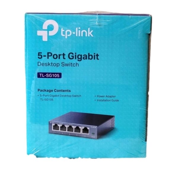 TP-LINK 5-Port 10/100/1000Mbps Desktop Switch (TL-SG105) - Picture 5 of 5